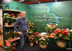 Goeie zin, ook bij Lex Scheffers van Amazone Plants, want ook de sales van anthurium laat weinig te wensen over.